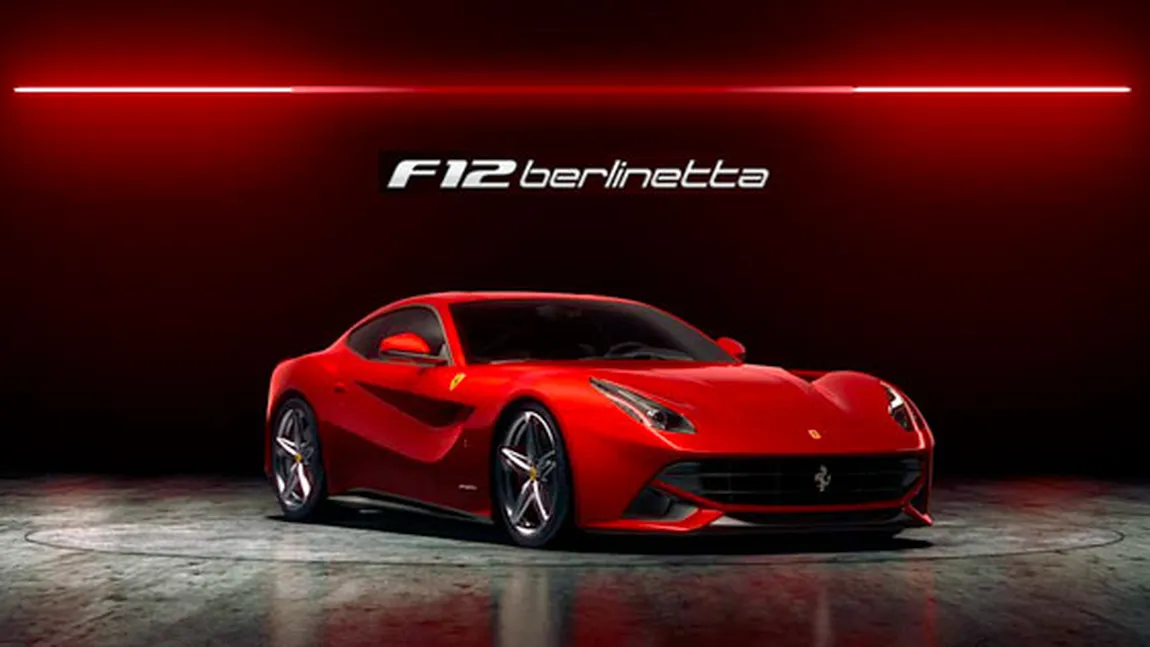 Modelul Ferrari F12 Berlinetta a fost lansat în România VIDEO