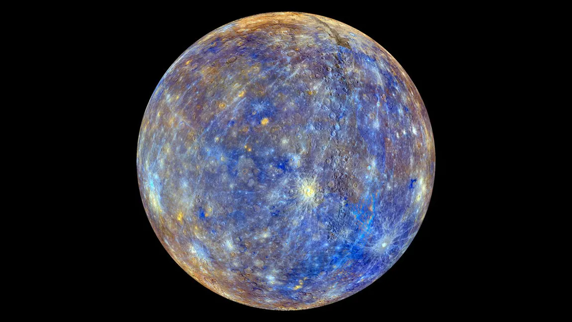 Planeta Mercur, aşa cum nu aţi mai văzut-o până acum: O lume extrem de colorată VIDEO