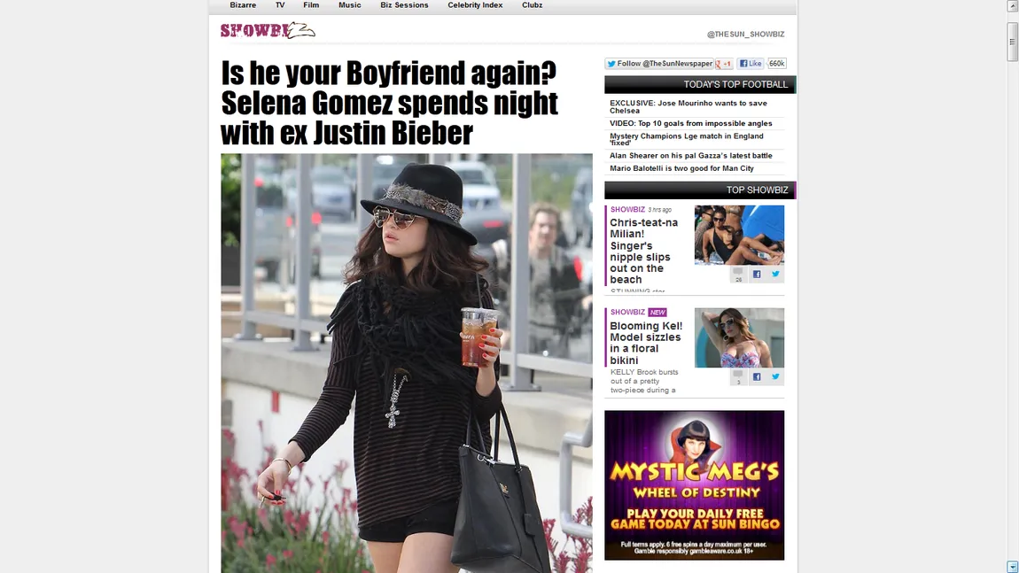 Se pregăteşte o împăcare? Selena Gomez a petrecut noaptea cu Justin Bieber