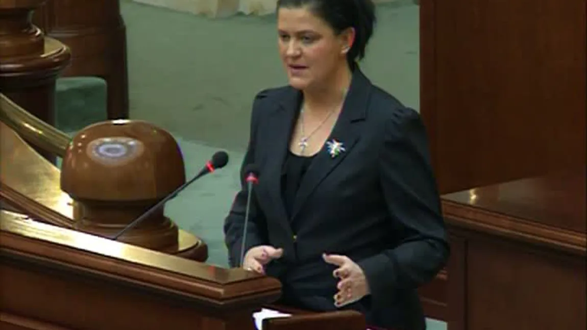 Anca Boagiu face glume sexuale în Parlament, pe tema aderării la Schengen VIDEO