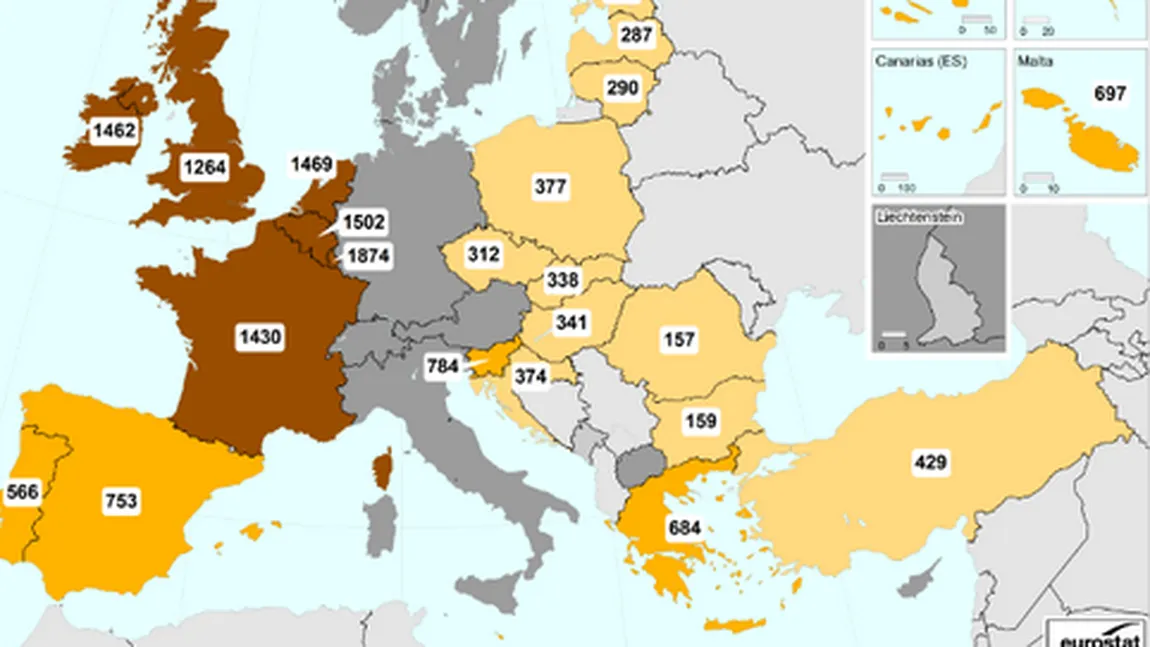 Salariul minim din Bulgaria, mai mare decât cel din România. Harta salariilor din Europa