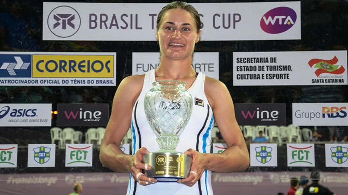 Monica Niculescu a câştigat primul titlu WTA din carieră. Românca s-a impus în Brazilia