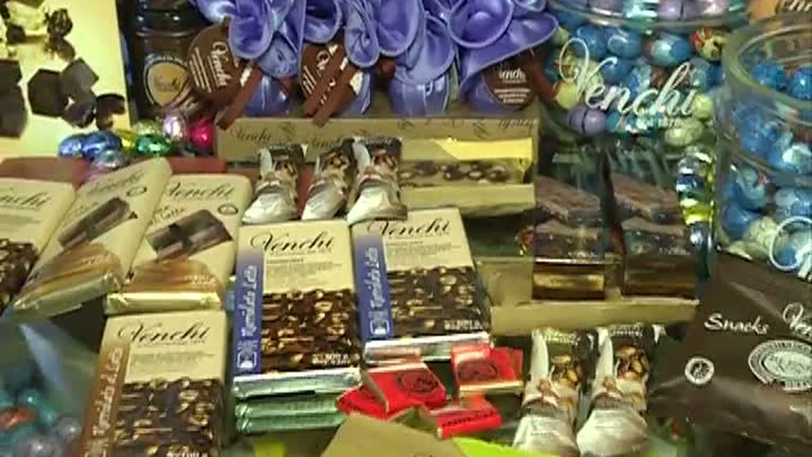 Cât de mult îţi place ciocolata? Află cum poţi câştiga greutatea ta în dulciuri VIDEO