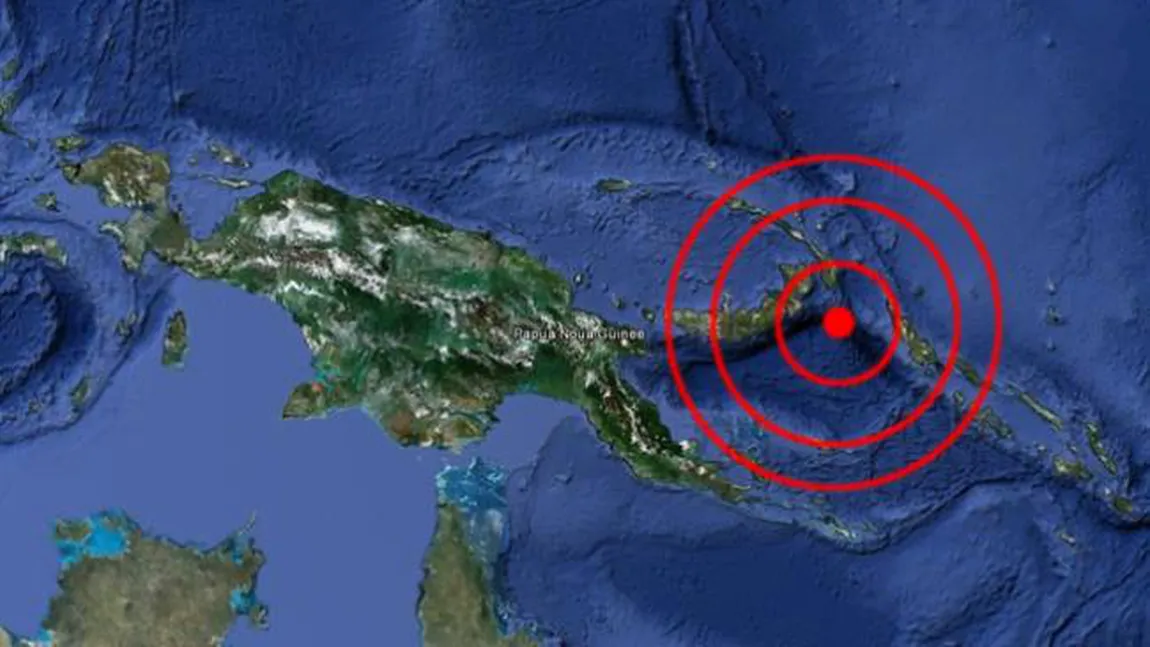 Cutremur cu magnitudinea de 6,6 în Papua Noua Guinee