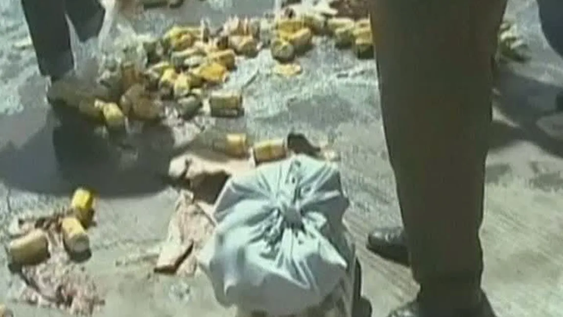 Mexicanii s-au călcat în picioare pentru mii de cutii de bere răsturnate pe şosea VIDEO