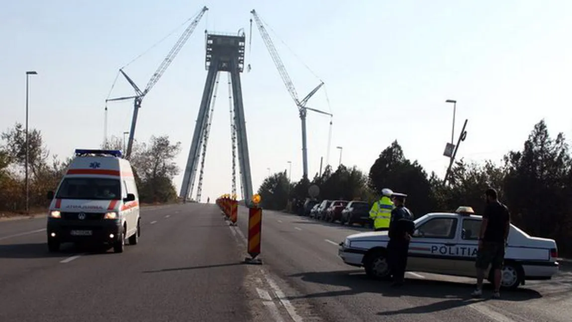 Circulaţia rutieră pe podul de la Agigea, restricţionată până în august