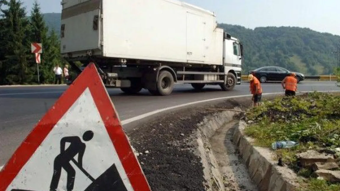 Restricţii între Ploieşti şi Braşov, din cauza lucrărilor de reabilitare a drumului
