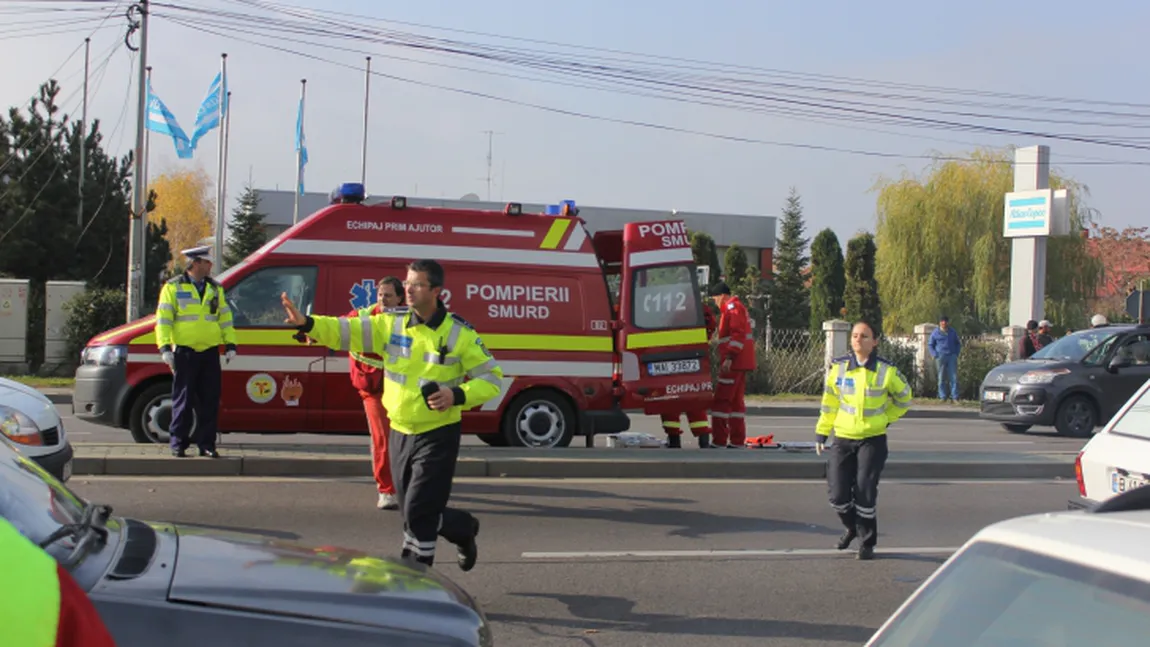 Accident GRAV în Ialomiţa cu doi morţi şi patru răniţi. Cinci maşini au fost implicate