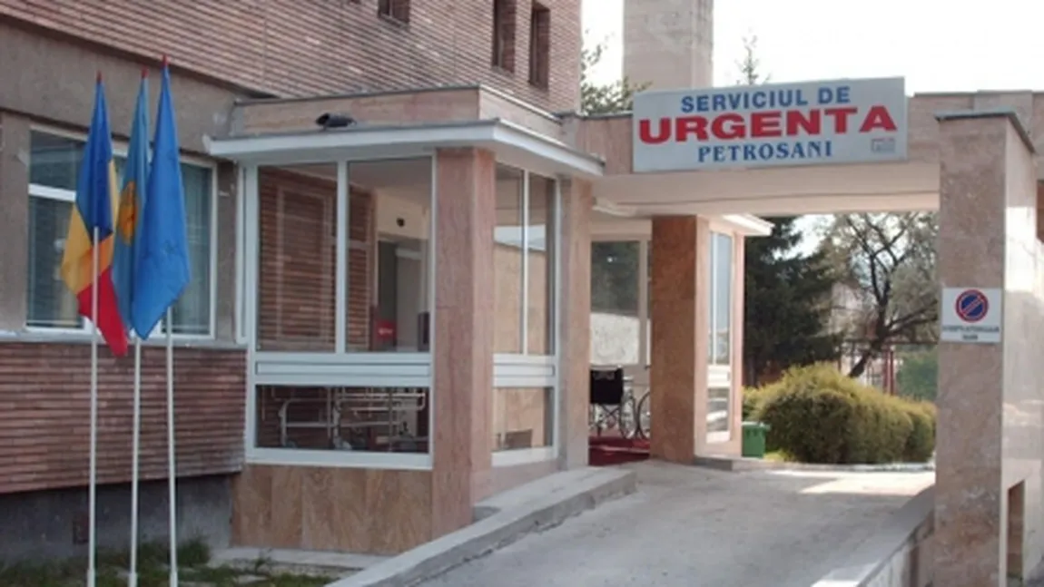Doi bărbaţi în stare de ebrietate au făcut scandal la Spitalul de Urgenţe din Petroşani