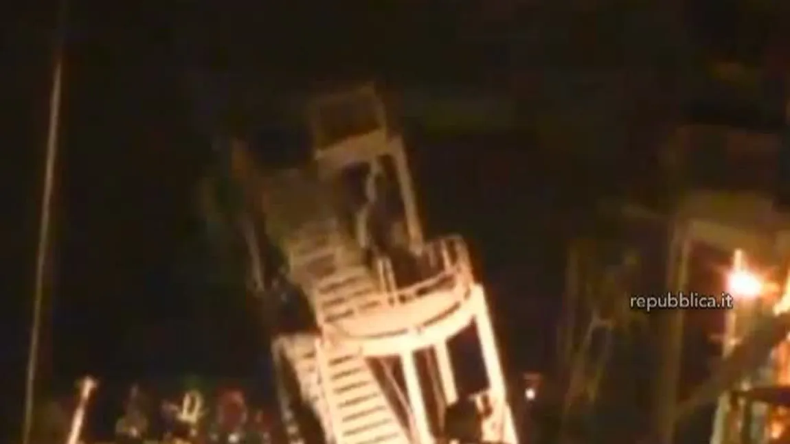Forţa impactului: Şapte persoane au murit după ce o ambarcaţiune a dărâmat turnul de control VIDEO