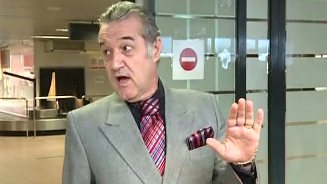 Gigi Becali, oprit de poliţişti pe aeroport: A încercat să părăsească ţara, deşi avea interdicţie