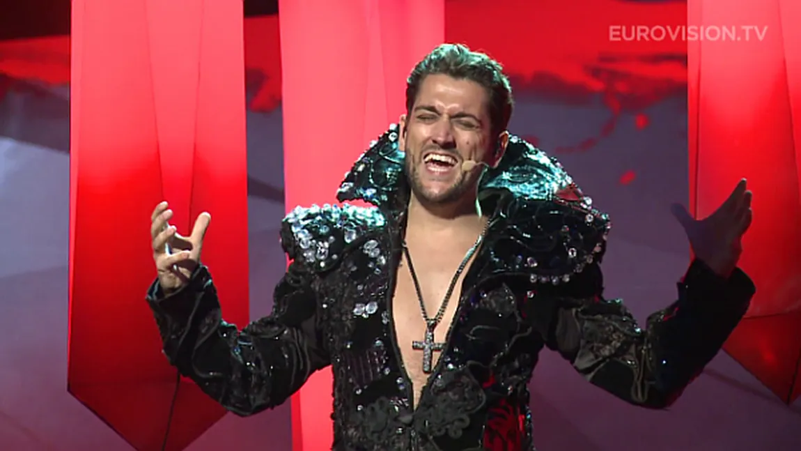 Eurovision îşi desemnează ultimii finalişti. Cezar Ouatu închide cea de-a doua semifinală