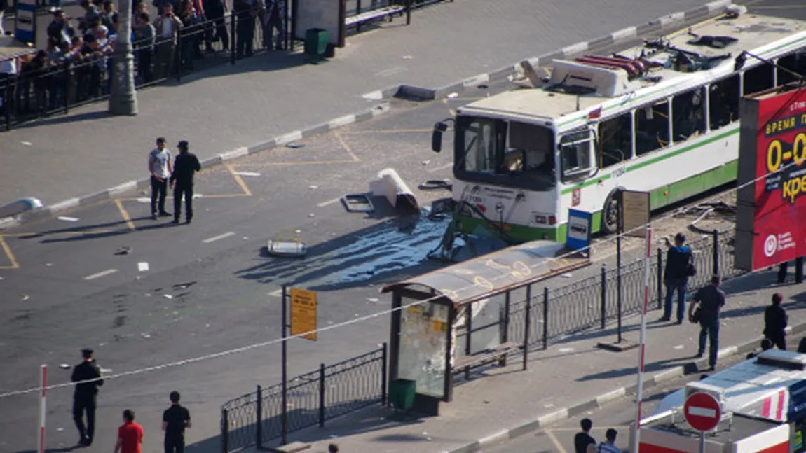 Explozie în autobuz la Moscova, de ZIUA VICTORIEI: Mai multe persoane au fost rănite FOTO