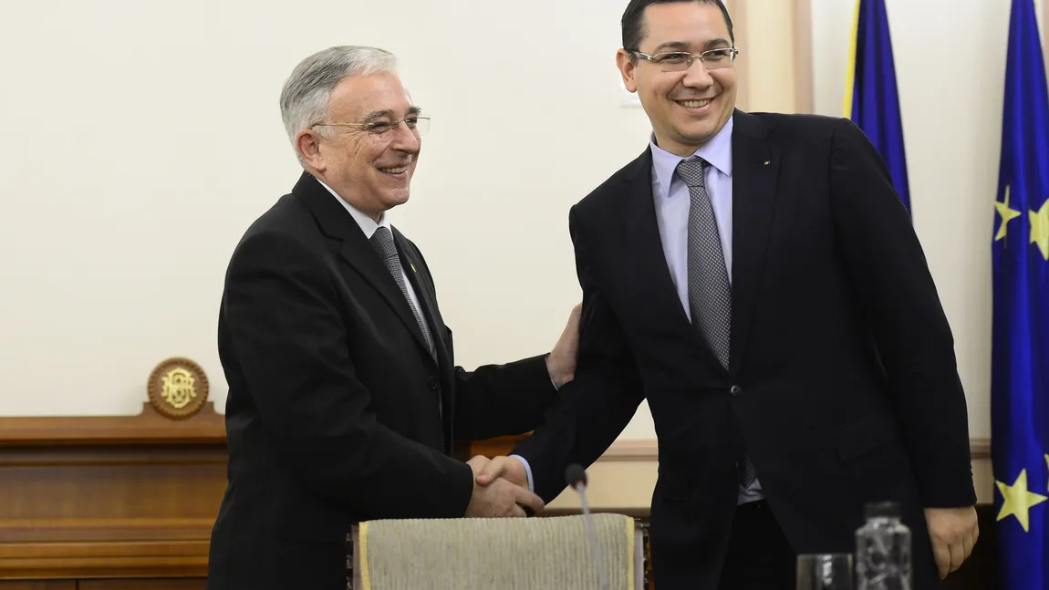 Ponta şi Isărescu au discutat despre reducerea contribuţiilor sociale