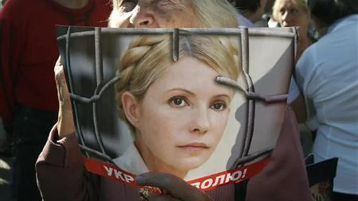 PROTEST de amploare la Kiev, pentru eliberarea Iuliei Timoşenko