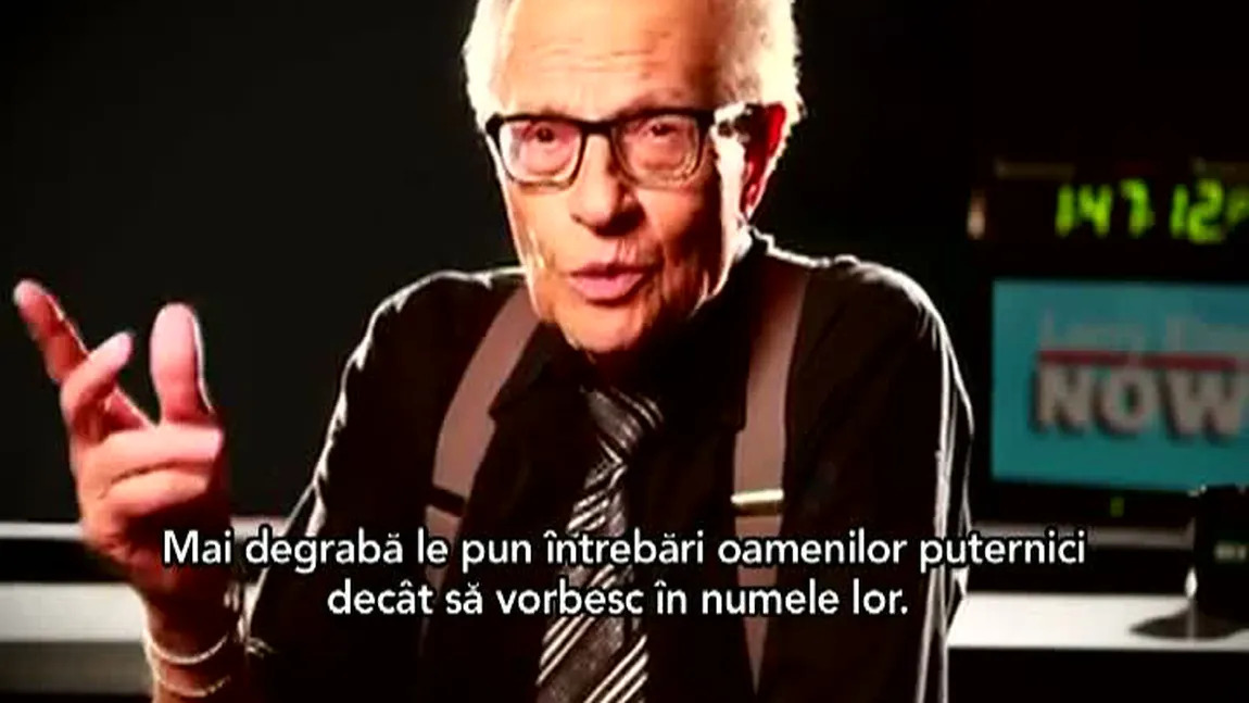 Celebrul realizator Larry King va lucra pentru un canal de televiziune rus