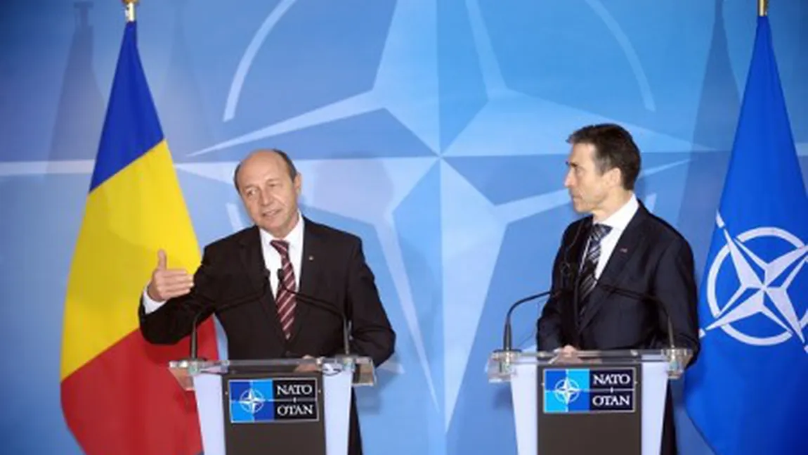 Ce spun Băsescu şi Rasmussen despre candidatura unui român la funcţia de secretar general NATO VIDEO