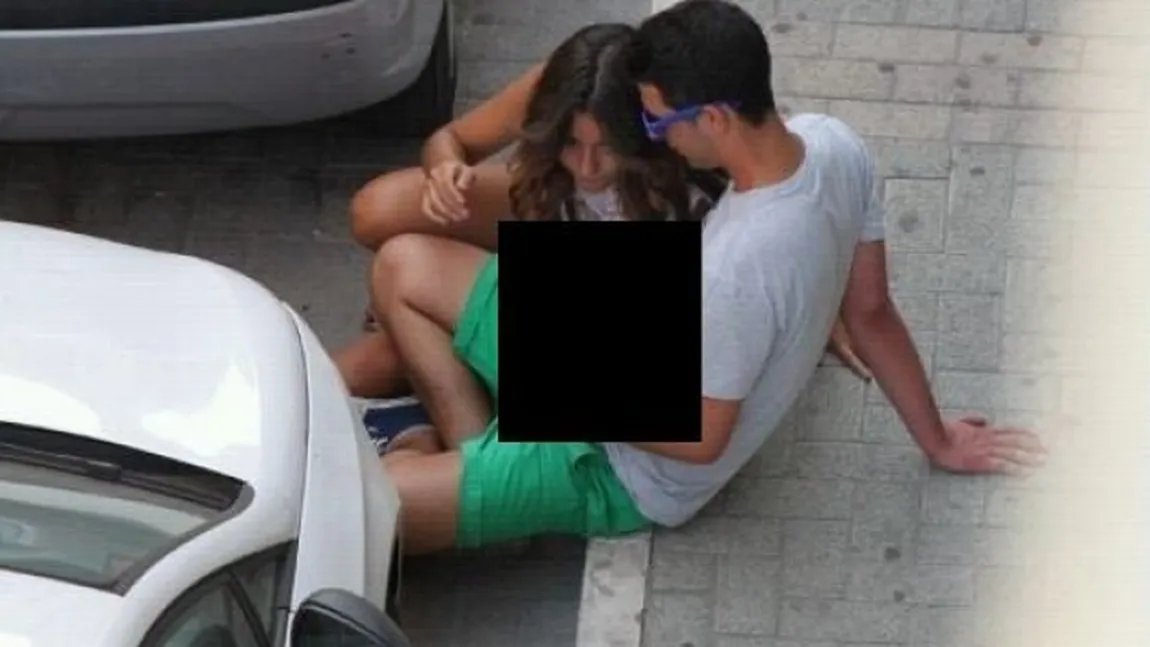 ŞOCANT: O tânără i-a făcut SEX ORAL iubitului ei în plină stradă FOTO