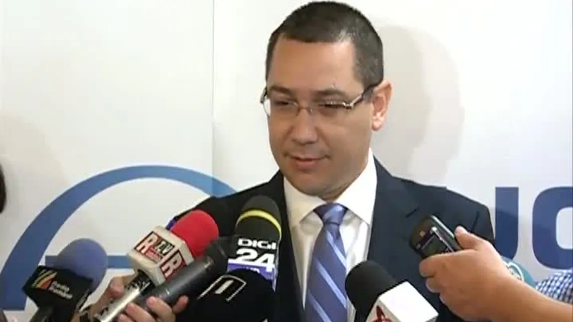 Ponta, despre Gigi Becali: Nu este o infracţiune să simpatizez un inculpat VIDEO