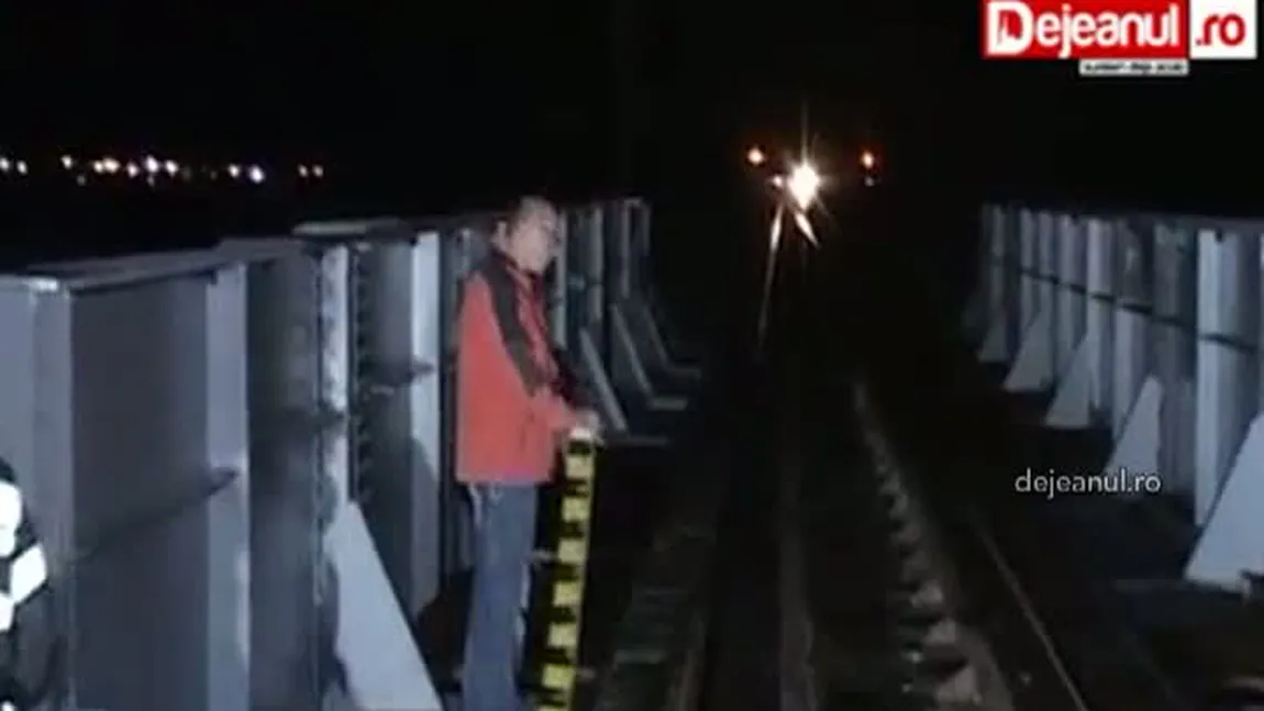 TRAGEDIE în Cluj: Un bărbat a fost zdrobit de tren VIDEO