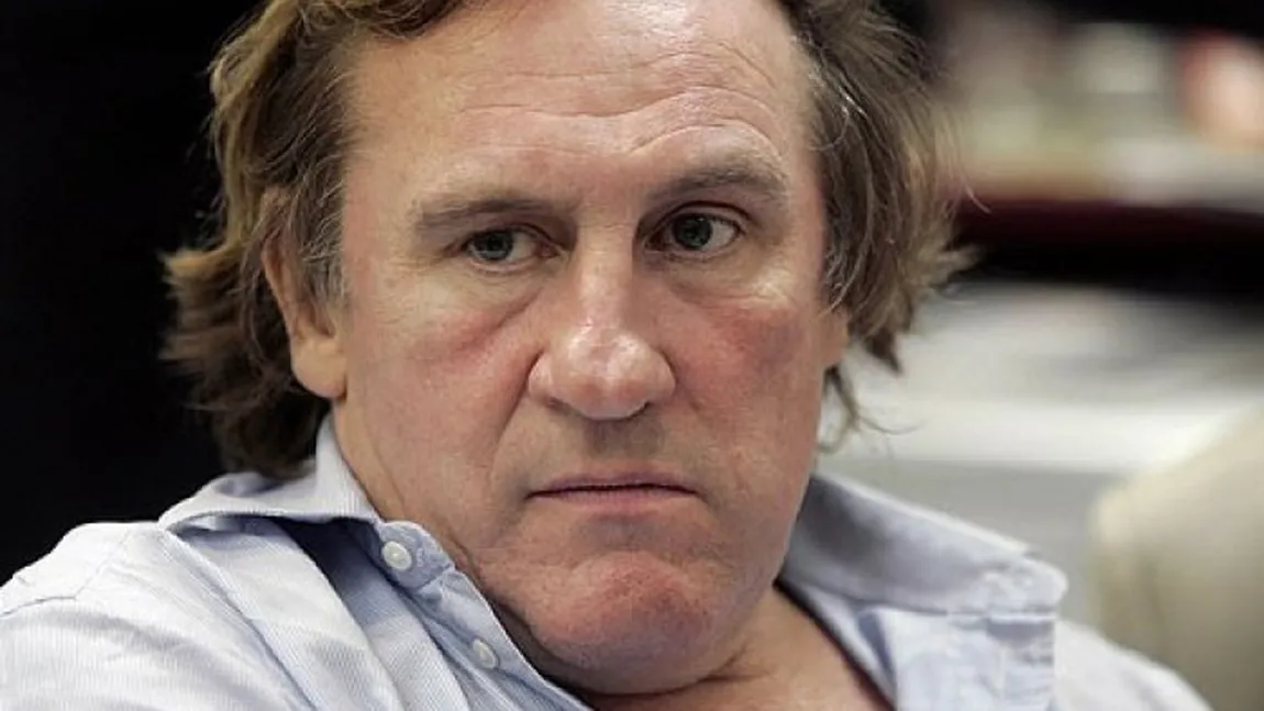 Gerard Depardieu a fost victima unui accident de maşină uşor în Rusia
