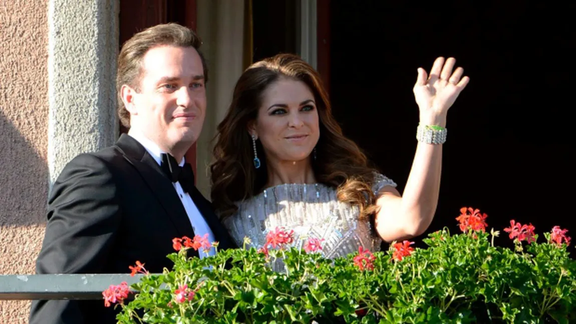 Nuntă în familia regală suedeză: Prinţesa Madeleine se căsătoreşte cu un bancher