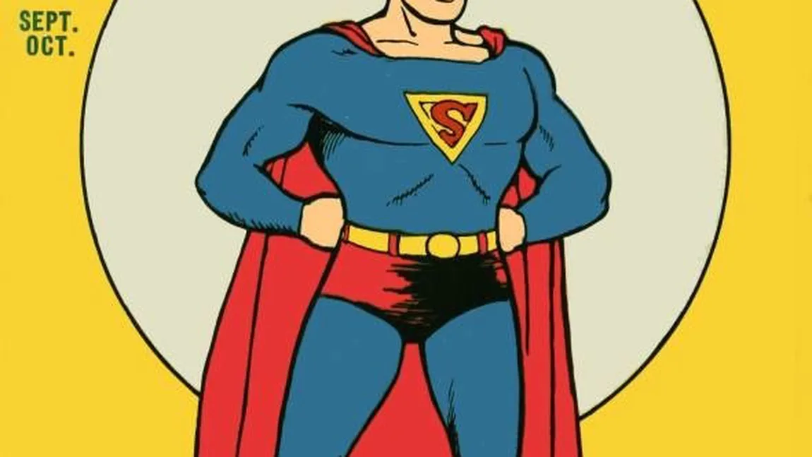 Revistă cu Superman veche de aproape 100 de ani, vândută cu 175.000 de dolari FOTO