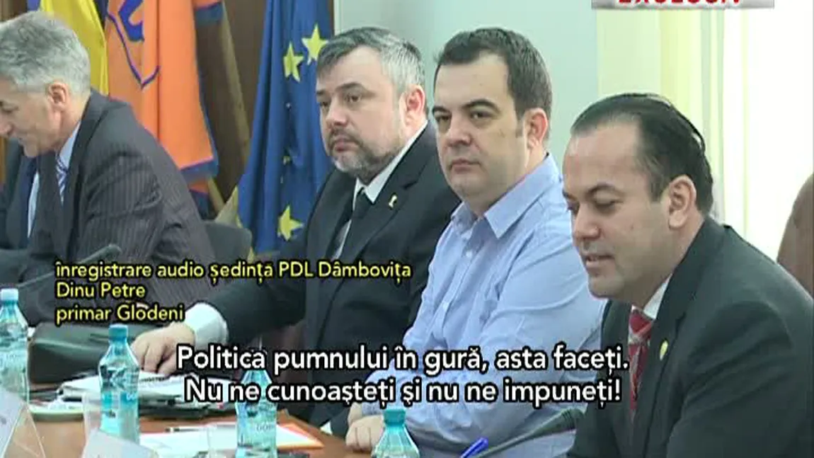 Revoltă la PDL Dâmboviţa. Primarii către Negoiţă: Vii aici, nu ne cunoşti şi ne bagi pumnul în gură?