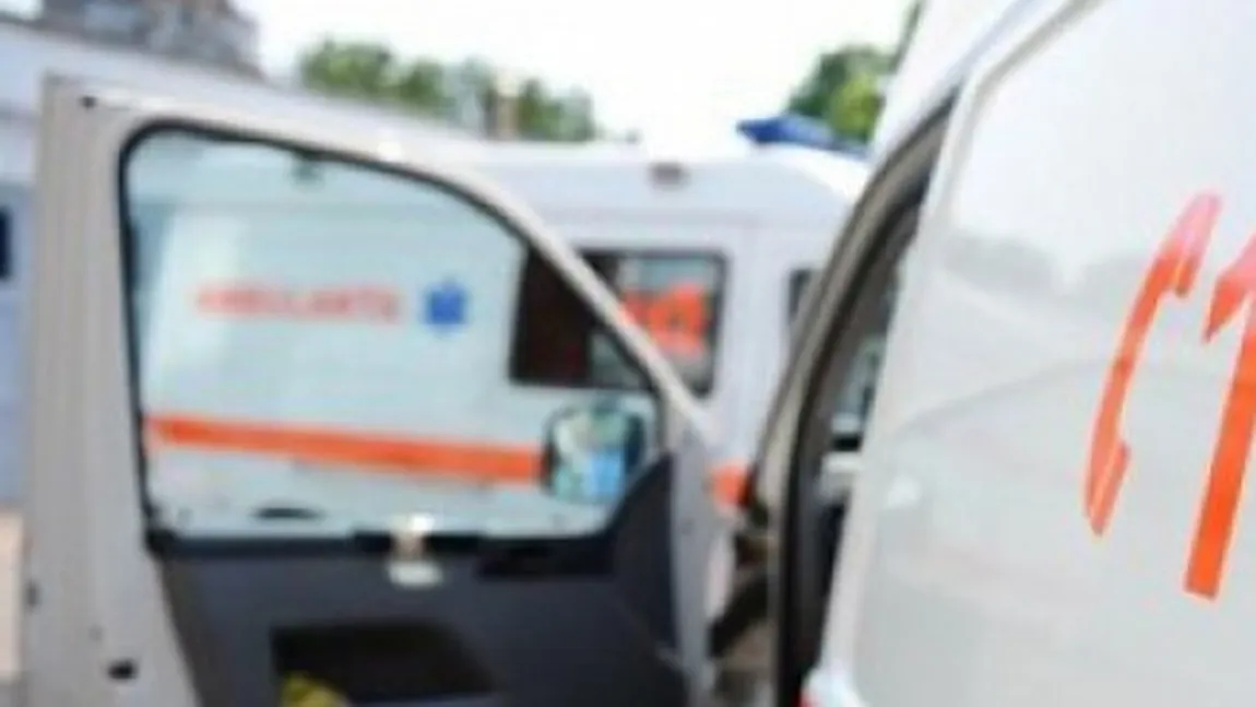 Asistent dintr-o ambulanţă, rănit după ce autospeciala a lovit un căprior, pe DN 1