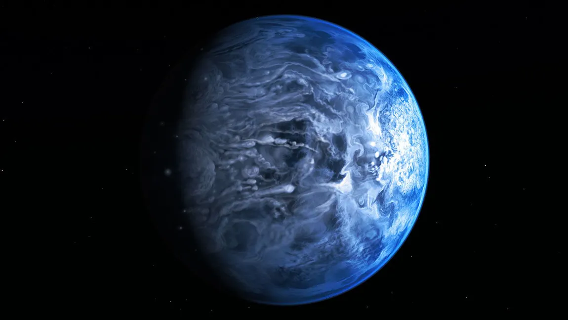 Cercetătorii au aflat, în premieră, culoarea unei exoplanete: Este albastră, precum Pământul VIDEO