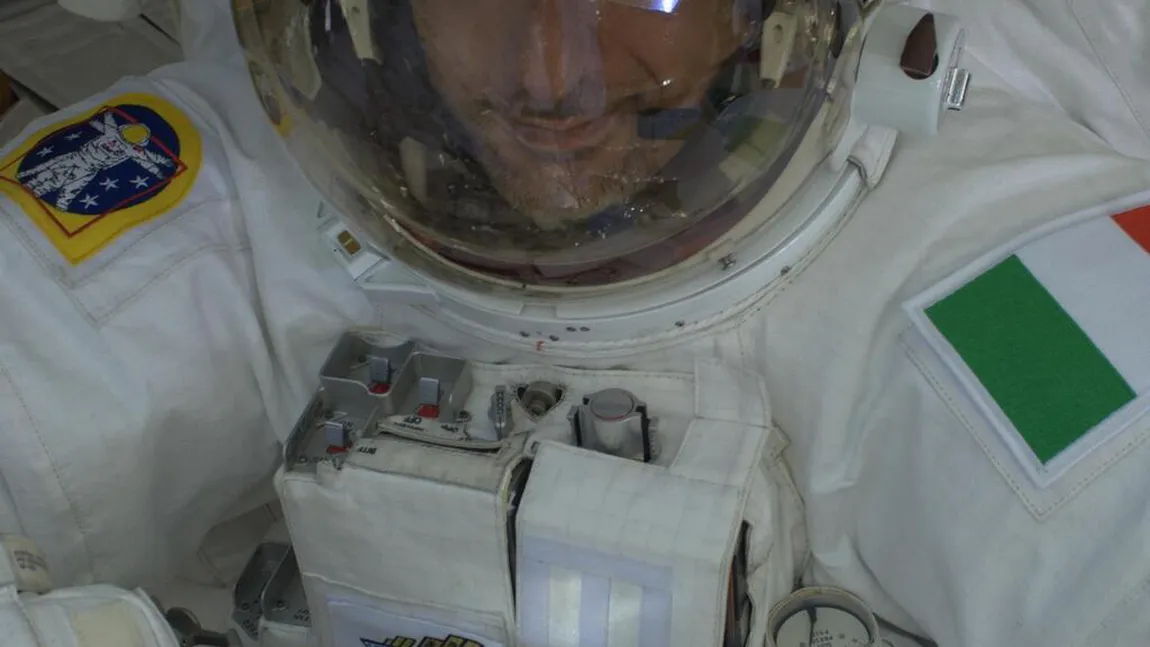 Astronautul Luca Parmitano, despre incidentul de pe ISS: M-am simţit ca un peşte într-un bol cu apă