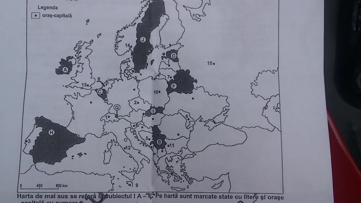 BACALAUREAT 2013 - proba la alegere. Vezi ce SUBIECTE s-au dat la GEOGRAFIE