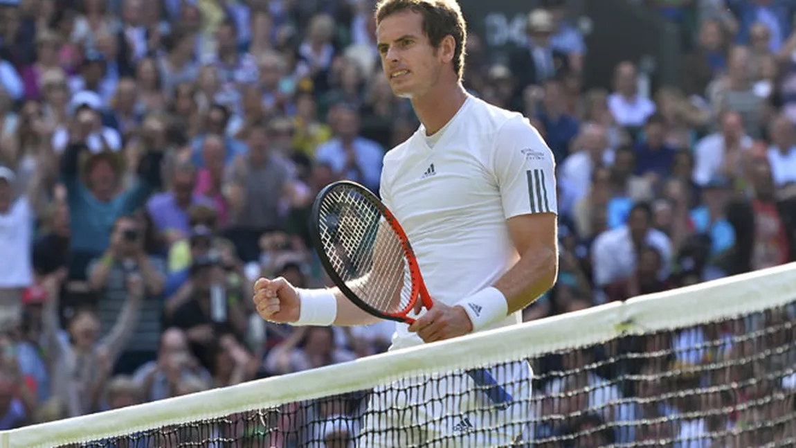 Faza zilei la Wimbledon. Andy Murray s-a calificat în sferturi cu o lovitură perfectă VIDEO