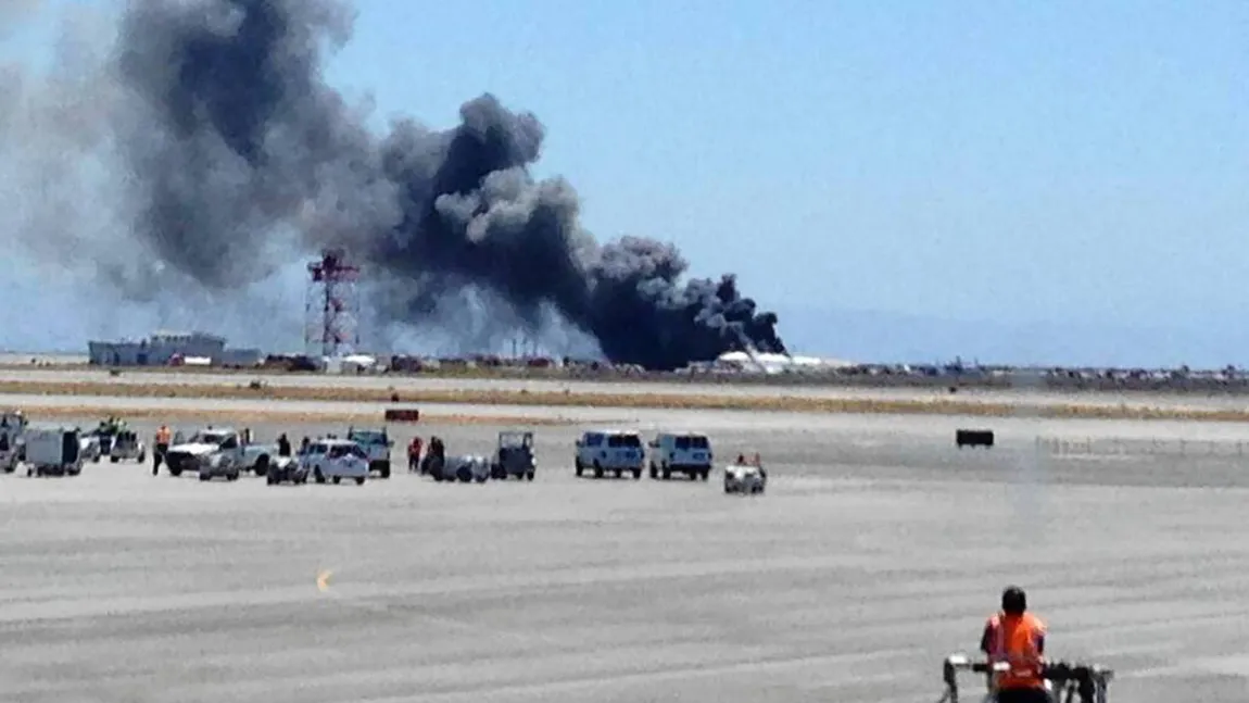 Avionul prăbuşit la San Francisco nu avea defecţiuni tehnice şi zbura la joasă altitudine