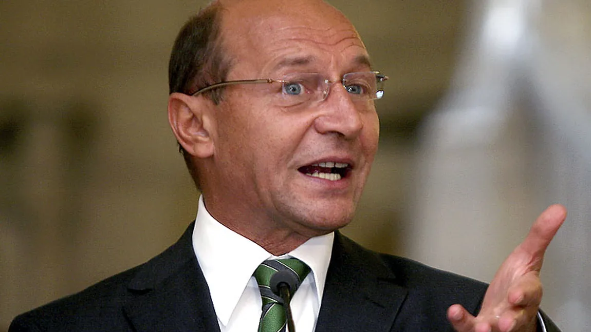 Declaraţiile lui Băsescu privind o 
