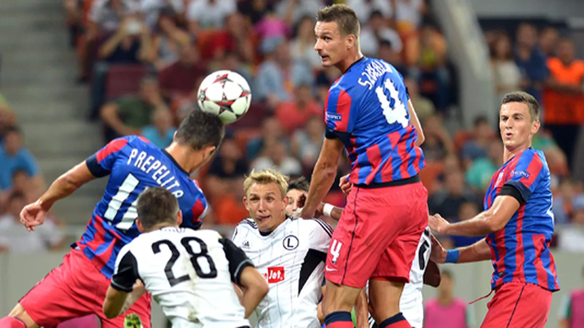 Steaua s-a calificat în grupele Ligii Campionilor