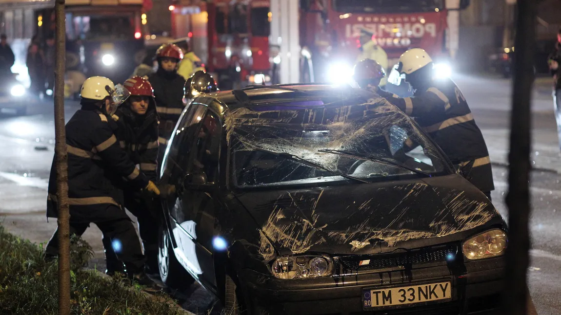 ACCIDENT GRAV în Călăraşi, provocat de un poliţist aflat sub influenţa alcoolului