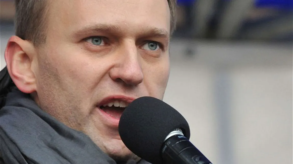 Opozantul rus Aleksei Navalnîi, arestat în urma unui miting de campanie