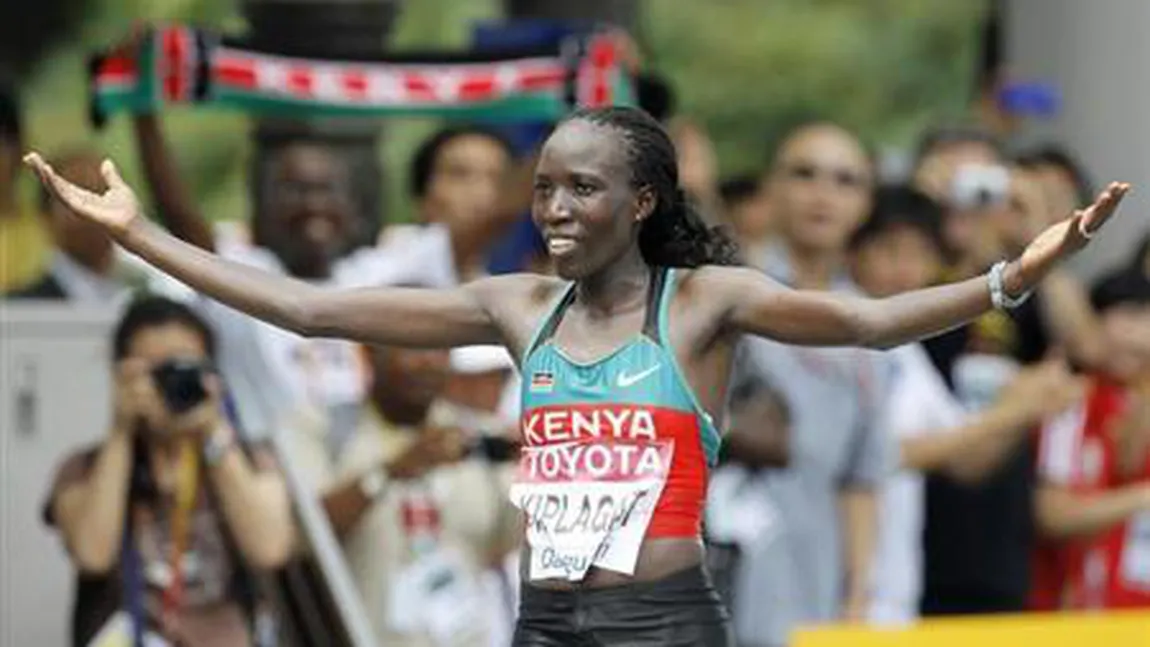 CM de atletism: Edna Kiplagat rămâne campioană mondială la maraton