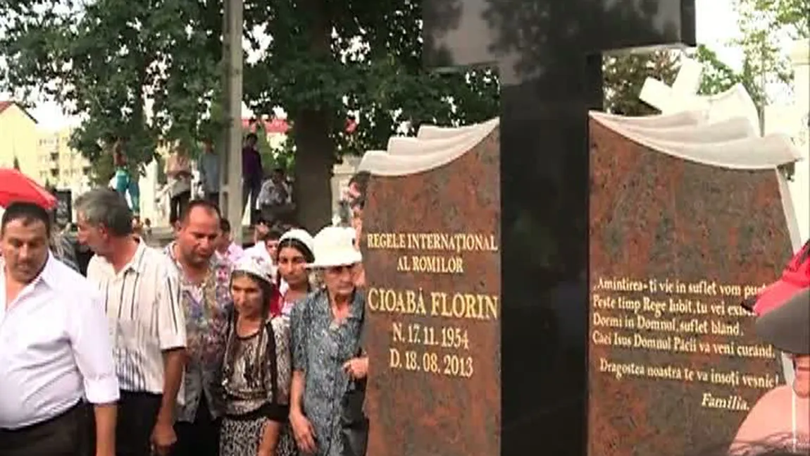 Florin Cioabă a fost înmormântat în Cimitirul Municipal din Sibiu