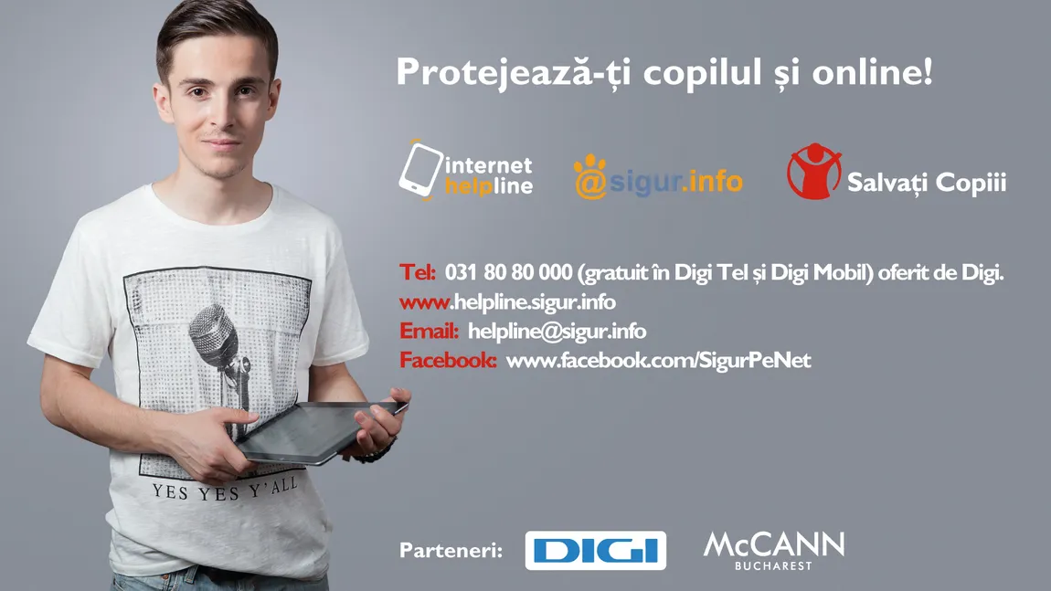 Protejează-ţi copilul şi online!