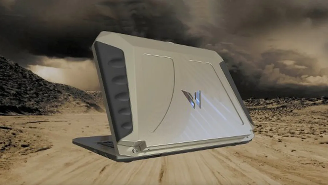 Sol - laptopul rezistent care se încarcă cu panouri solare
