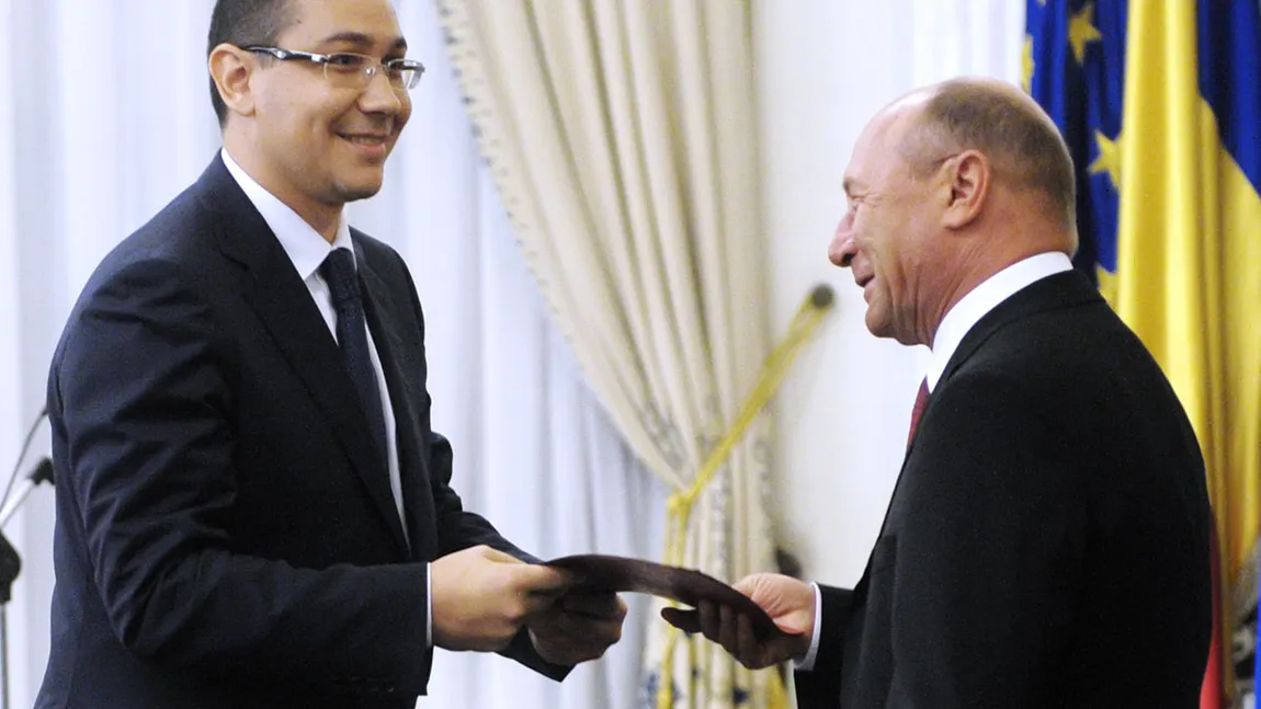 Ponta: Sunt fericit de câte ori mă critică Băsescu. Eu fac, el critică