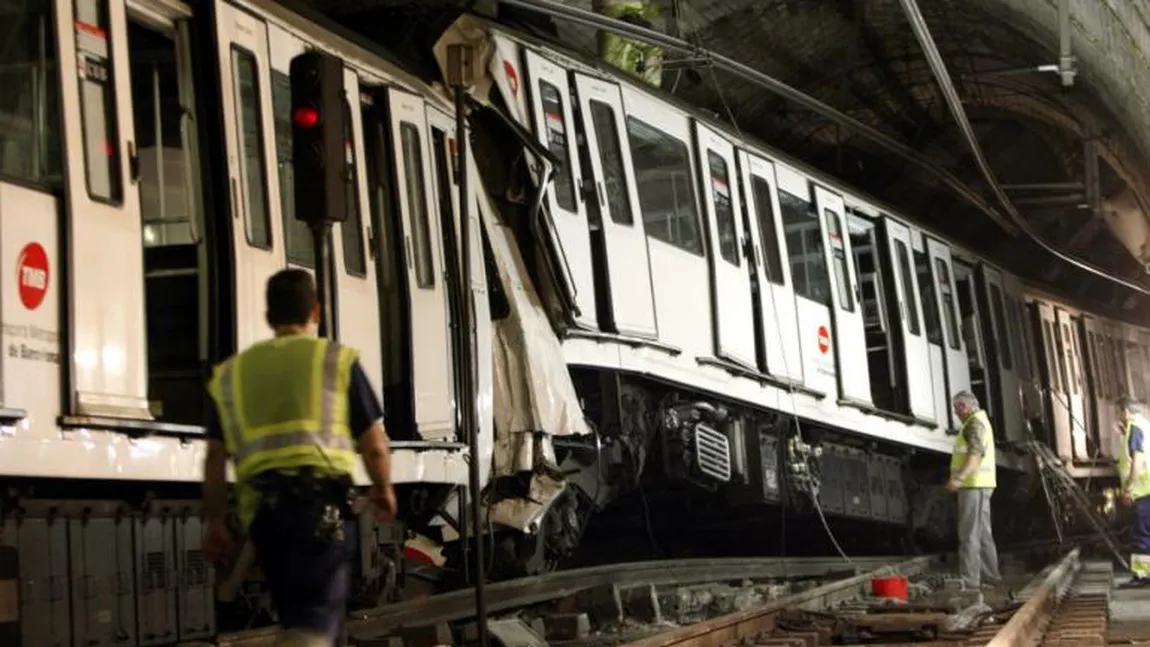 Barcelona: Cel puţin 22 de răniţi după o ciocnire între două trenuri regionale