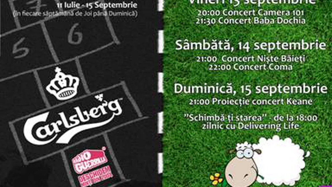 Poiana Urbană se încheie cu şapte mega concerte