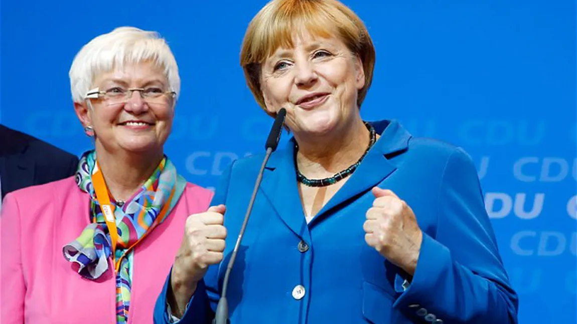 REZULTATE ALEGERI GERMANIA. Merkel, victorie triumfală, dar nu şi majoritate absolută. Acum, MAREA PROVOCARE