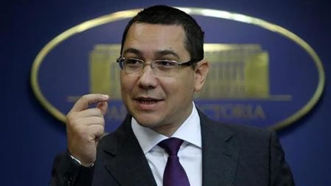 Ponta despre Roşia Montană: Problema este dacă suntem deştepţi sau trăim după lozinci