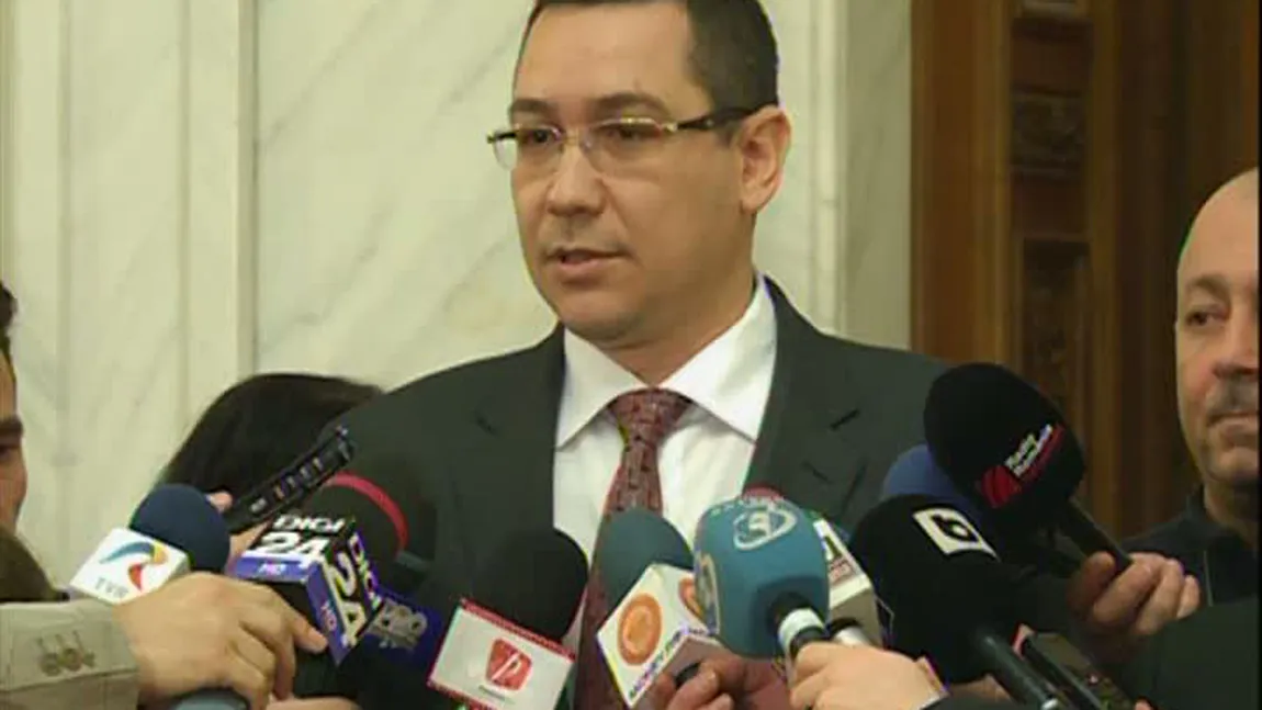 Ponta: N-ar trebui să tratăm subiectul Schengen ca nişte fraieri, cum îl tratează Buda