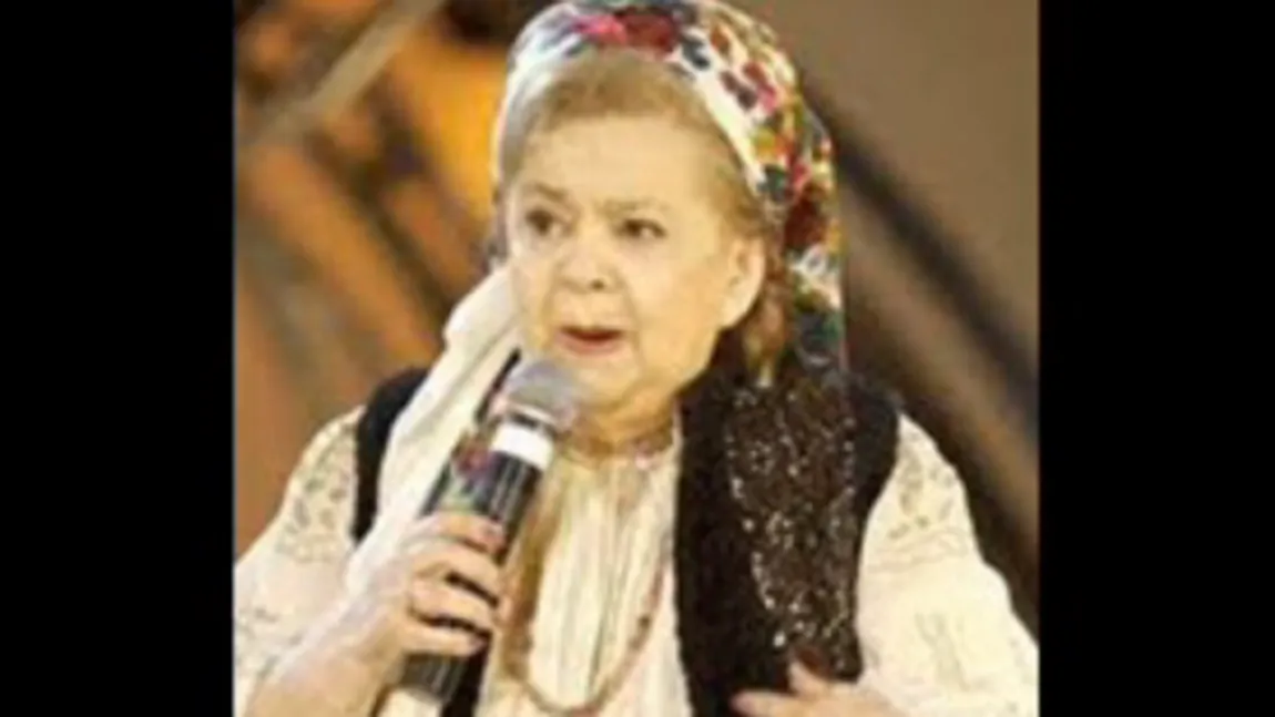 DOLIU în muzica populară. CUNOSCUTA cântăreaţă Angela Moldovan A MURIT - VIDEO