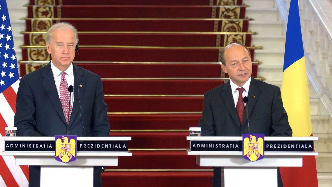 Convorbire telefonică între preşedintele Băsescu şi vicepreşedintele SUA, Joe Biden